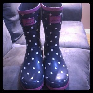 Joules POLKA DOT WELLIES☔️